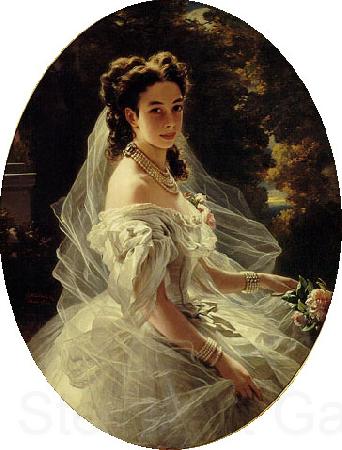 Franz Xaver Winterhalter Princess Pauline de Metternich